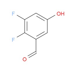 Aobchem&nbsp;2 3-Difluoro-5-hydroxybenzaldehyde | ≥97% | CAS 1806330-39-1 | C7H4F2O2 | 1g