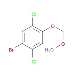 Aobchem&nbsp;1-Bromo-2 5-dichloro-4-(methoxymethoxy)benzene | ≥95% | CAS 1301147-68-1 | C8H7BrCl2O2 | 1g