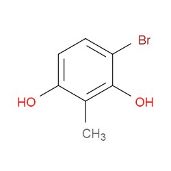 Aobchem&nbsp;4-Bromo-2-methylbenzene-1 3-diol | ≥95% | CAS 139553-46-1 | C7H7BrO2 | 250mg