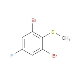 Aobchem&nbsp;2 6-Dibromo-4-fluorothioanisole | ≥95% | CAS 38366-77-7 | C7H5Br2FS | 1g