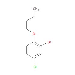 Aobchem&nbsp;2-Bromo-1-butoxy-4-chlorobenzene | ≥97% | CAS 1225548-28-6 | C10H12BrClO | 250mg