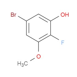 Aobchem&nbsp;5-Bromo-2-fluoro-3-methoxyphenol | ≥97% | CAS 1782384-98-8 | C7H6BrFO2 | 250mg