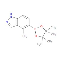 Aobchem&nbsp;4-Methyl-1H-indazole-5-boronic acid pinacol ester | ≥95% | CAS 2121514-47-2 | C14H19BN2O2 | 250mg