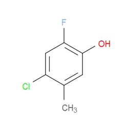 Aobchem&nbsp;4-Chloro-2-fluoro-5-methylphenol | ≥97% | CAS 1807237-81-5 | C7H6ClFO | 1g