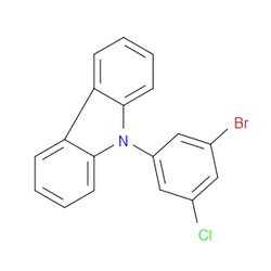 Aobchem 9-(3-Bromo-5-chlorophenyl)-9H-carbazole | ≥97% | CAS 1638533-94-4