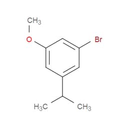 Aobchem&nbsp;1-Bromo-3-isopropyl-5-methoxybenzene | ≥97% | CAS 1204344-29-5 | C10H13BrO | 250mg
