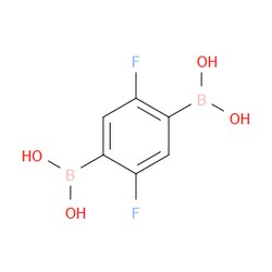 Aobchem&nbsp;2 5-Difluoro-1 4-phenylenediboronic acid | ≥95% | CAS 1256358-83-4 | C6H6B2F2O4 | 1g