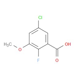 Aobchem&nbsp;5-Chloro-2-fluoro-3-methoxybenzoic acid | ≥97% | CAS 1782566-59-9 | C8H6ClFO3 | 1g