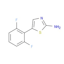 Aobchem&nbsp;5-(2 6-Difluorophenyl)thiazol-2-amine | ≥97% | CAS 1343206-80-3 | C9H6F2N2S | 1g