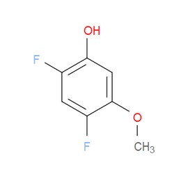 Aobchem&nbsp;2 4-Difluoro-5-methoxyphenol | ≥97% | CAS 1803822-12-9 | C7H6F2O2 | 1g