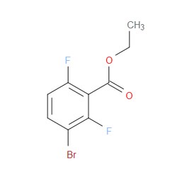 Aobchem&nbsp;Ethyl 3-bromo-2 6-difluorobenzoate | ≥97% | CAS 1309933-04-7 | C9H7BrF2O2 | 250mg
