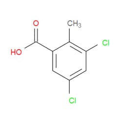 Aobchem&nbsp;3 5-Dichloro-2-methyl-benzoic acid | ≥97% | CAS 101567-48-0 | C8H6Cl2O2 | 250mg