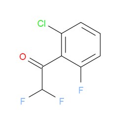 Aobchem&nbsp;1-(2-Chloro-6-fluorophenyl)-2 2-difluoroethanone | ≥97% | CAS 1865063-89-3 | C8H4ClF3O | 250mg