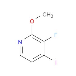 Aobchem&nbsp;3-Fluoro-4-iodo-2-methoxypyridine | ≥97% | CAS 1227595-09-6 | C6H5FINO | 500mg
