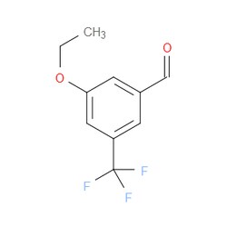 Aobchem&nbsp;3-Ethoxy-5-(trifluoromethyl)benzaldehyde | ≥97% | CAS 1310416-64-8 | C10H9F3O2 | 1g