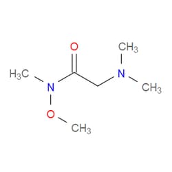 Aobchem&nbsp;2-(Dimethylamino)-N-methoxy-N-methylacetamide | ≥95% | CAS 1480246-09-0 | C6H14N2O2 | 1g