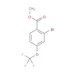 Aobchem&nbsp;2-Bromo-4-(trifluoromethoxy)benzoic acid methyl ester | ≥97% | CAS 1214366-07-0 | C9H6BrF3O3 | 500mg