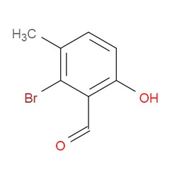 Aobchem&nbsp;2-Bromo-6-hydroxy-3-methylbenzaldehyde | ≥97% | CAS 1416373-67-5 | C8H7BrO2 | 250mg