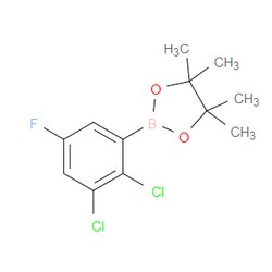 Aobchem&nbsp;2-(2 3-Dichloro-5-fluorophenyl)-4 4 5 5-tetramethyl-1 3 2-dioxaborolane | ≥97% | CAS 1799938-17-2 | C12H14BCl2FO2 | 500mg