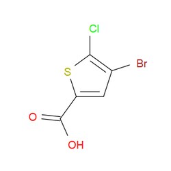 Aobchem 4-Bromo-5-chlorothiophene-2-carboxylic acid | ≥97% | CAS 60729-37-5