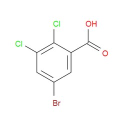 Aobchem&nbsp;5-Bromo-2 3-dichlorobenzoic acid | ≥95% | CAS 501009-14-9 | C7H3BrCl2O2 | 250mg