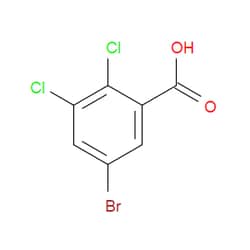 Aobchem&nbsp;5-Bromo-2 3-dichlorobenzoic acid | ≥95% | CAS 501009-14-9 | C7H3BrCl2O2 | 500mg