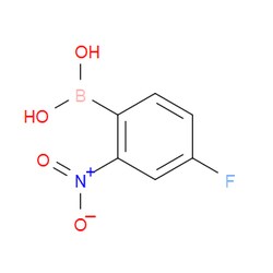 Aobchem&nbsp;4-Fluoro-2-nitrophenylboronic acid | ≥95% | CAS 860034-00-0 | C6H5BFNO4 | 250mg