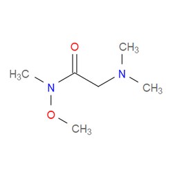 Aobchem&nbsp;2-(Dimethylamino)-N-methoxy-N-methylacetamide | ≥95% | CAS 1480246-09-0 | C6H14N2O2 | 500mg