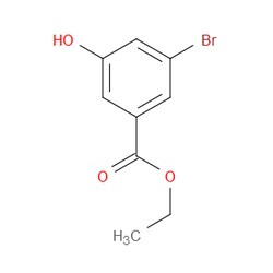 Aobchem&nbsp;Ethyl 3-bromo-5-hydroxybenzoate | ≥97% | CAS 870673-35-1 | C9H9BrO3 | 1g
