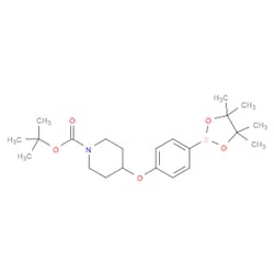 Aobchem&nbsp;4-[4-(Tetramethyl-1 3 2-dioxaborolan-2-yl)phenoxy]piperidine-1-carboxylate | ≥95% | CAS 889865-34-3 | C22H34BNO5 | 1g