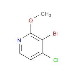 Aobchem&nbsp;3-Bromo-4-chloro-2-methoxypyridine | ≥95% | CAS 1211524-10-5 | C6H5BrClNO | 1g
