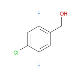 Aobchem&nbsp;(4-Chloro-2 5-difluorophenyl)methanol | ≥97% | CAS 252004-49-2 | C7H5ClF2O | 250mg