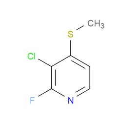 Aobchem 3-Chloro-2-fluoro-4-(methylthio)pyridine | ≥95% | CAS 1823323-05-2
