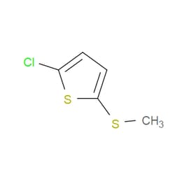 Aobchem&nbsp;2-Chloro-5-(methylthio)thiophene | ≥97% | CAS 23167-83-1 | C5H5ClS2 | 500mg