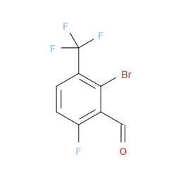 Aobchem&nbsp;2-Bromo-6-fluoro-3-(trifluoromethyl)benzaldehyde | ≥97% | CAS 1428234-81-4 | C8H3BrF4O | 250mg