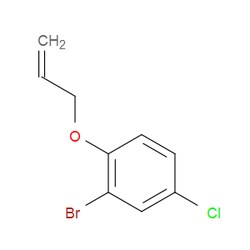 Aobchem&nbsp;1-(Allyloxy)-2-bromo-4-chlorobenzene | ≥95% | CAS 68223-98-3 | C9H8BrClO | 500mg
