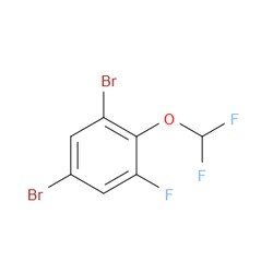 Aobchem&nbsp;1 5-Dibromo-2-(difluoromethoxy)-3-fluorobenzene | ≥95% | CAS 1803814-87-0 | C7H3Br2F3O | 500mg