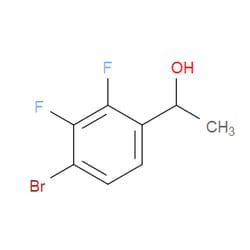 Aobchem&nbsp;1-(4-Bromo-2 3-difluorophenyl)ethanol | ≥97% | CAS 1823588-17-5 | C8H7BrF2O | 250mg