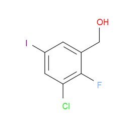 Aobchem&nbsp;(3-Chloro-2-fluoro-5-iodophenyl)methanol | ≥97% | CAS 1000162-10-6 | C7H5ClFIO | 250mg