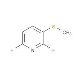 Aobchem&nbsp;2 6-Difluoro-3-(methylthio)pyridine | ≥95% | CAS 1820707-95-6 | C6H5F2NS | 1g