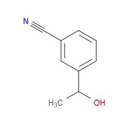 Aobchem&nbsp;3-(1-Hydroxyethyl)benzonitrile | ≥95% | CAS 115098-69-6 | C9H9NO | 500mg