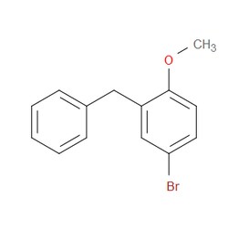 Aobchem&nbsp;2-Benzyl-4-bromo-1-methoxybenzene | ≥97% | CAS 41876-52-2 | C14H13BrO | 500mg