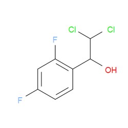 Aobchem&nbsp;2 2-Dichloro-1-(2 4-difluorophenyl)ethanol | ≥95% | CAS 2734779-77-0 | C8H6Cl2F2O | 250mg