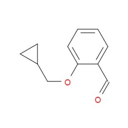 Aobchem&nbsp;2-(Cyclopropylmethoxy)benzaldehyde | ≥95% | CAS 54280-77-2 | C11H12O2 | 1g