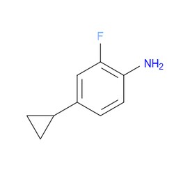 Aobchem&nbsp;4-Cyclopropyl-2-fluoroaniline | ≥95% | CAS 893739-89-4 | C9H10FN | 1g
