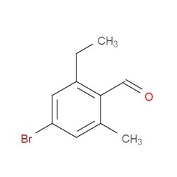 Aobchem&nbsp;4-Bromo-2-ethyl-6-methylbenzaldehyde | ≥97% | CAS 2706490-14-2 | C10H11BrO | 1g