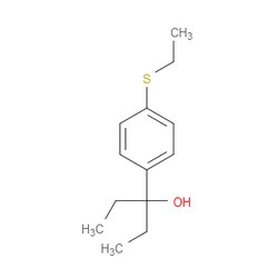 Aobchem&nbsp;-Diethyl-4-(ethylthio)benzenemethanol | ≥95% | CAS 1443305-14-3 | C13H20OS | 500mg