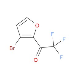 Aobchem&nbsp;1-(3-Bromofuran-2-yl)-2 2 2-trifluoroethanone | ≥95% | CAS 1343152-18-0 | C6H2BrF3O2 | 500mg