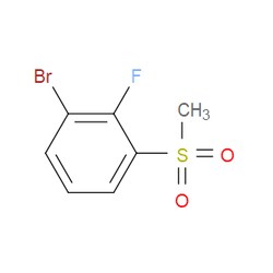 Aobchem&nbsp;1-Bromo-2-fluoro-3-(methylsulfonyl)benzene | ≥97% | CAS 1541305-10-5 | C7H6BrFO2S | 1g