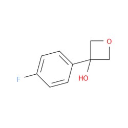 Aobchem&nbsp;3-(4-Fluorophenyl)oxetan-3-ol | ≥97% | CAS 1379812-16-4 | C9H9FO2 | 500mg